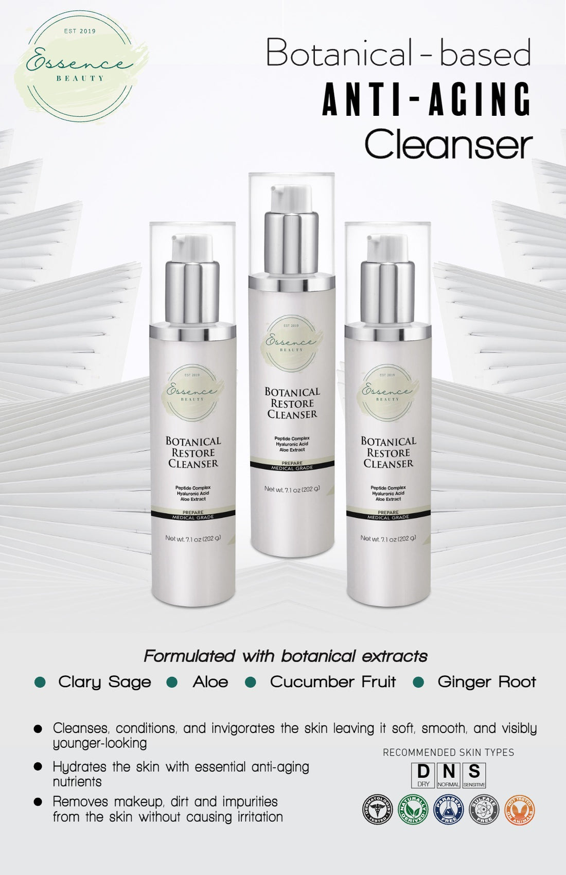 Essence Botanical Restore Cleanser