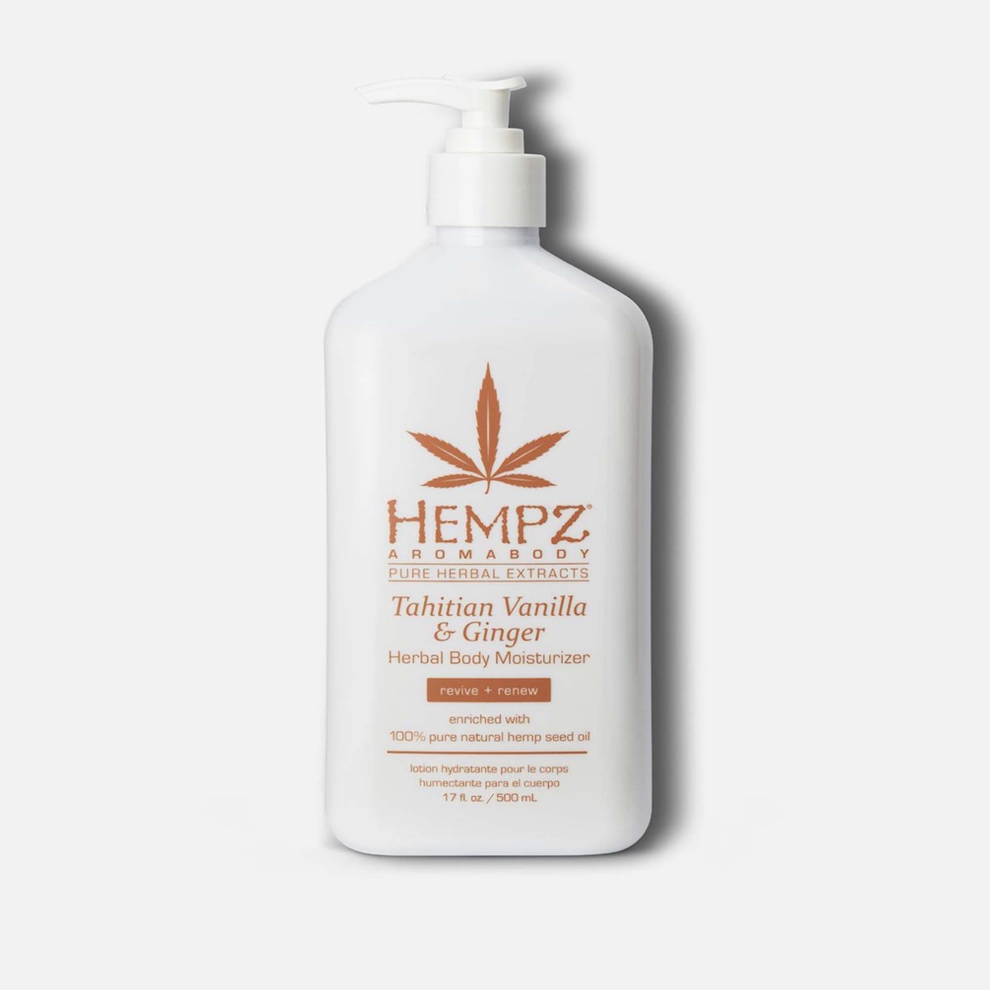 Hempz Tahitian Vanilla & Ginger Moisturizer