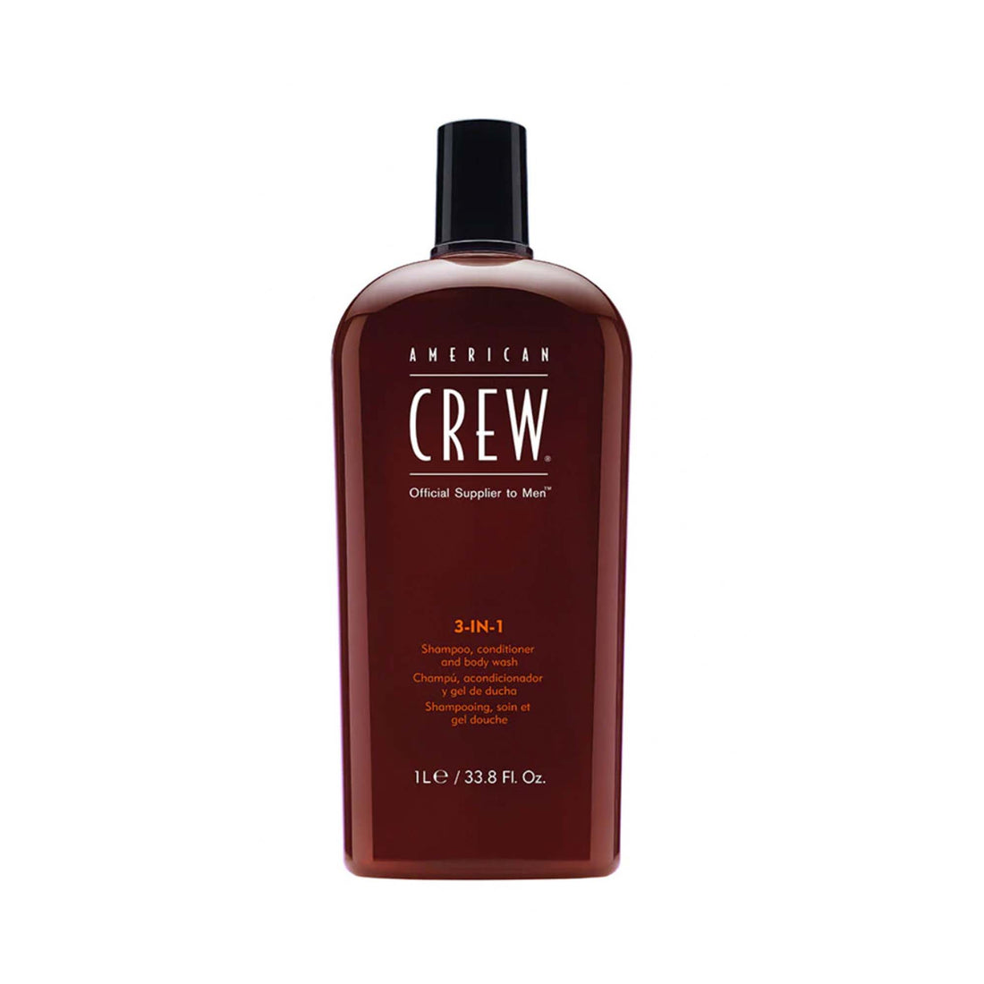 Simplify Your Routine with American Crew 3-IN-1 Shampoo, Conditioner and Body Wash | Pismo Beach Essence Beauty Supply