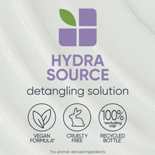 Load image into Gallery viewer, Biolage Hydrasource Detangling solution
