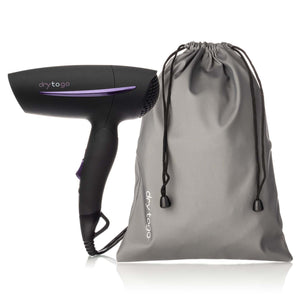 Feather Light Ergonomic Dry to Go Mini Travel Sized Foldable Ionic Hair Dryer